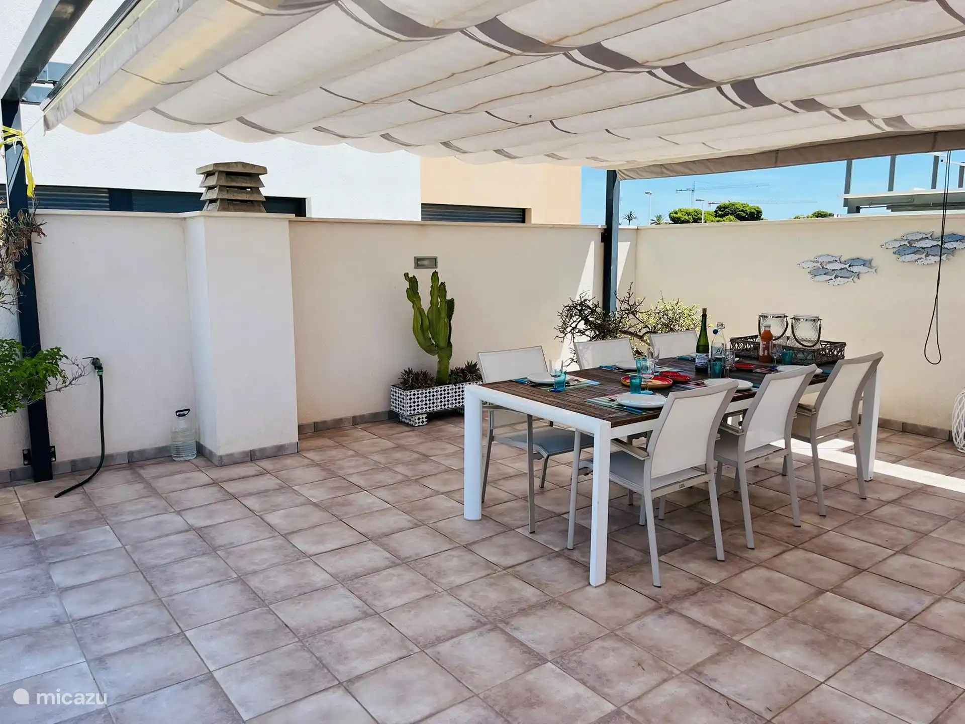 Un lugar encantador para comer juntos
