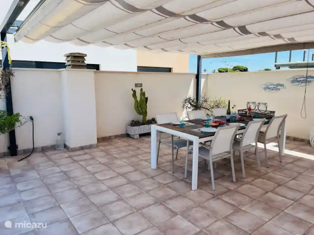 Casa Mar y Más en España, Murcia, San Pedro del Pinatar - casa vacacional Un lugar encantador para comer juntos