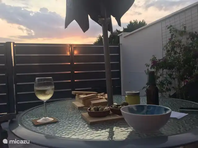 Casa Mar y Más en España, Murcia, San Pedro del Pinatar - casa vacacional Cuando se pone el sol aún puedes disfrutarlo con hermosos cielos.