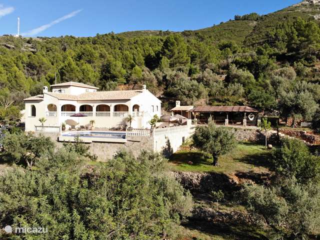 Ferienwohnung Spanien, Costa Blanca, La Vall de Laguar - appartement Villa Foia Vella, auseinander. Lavandula