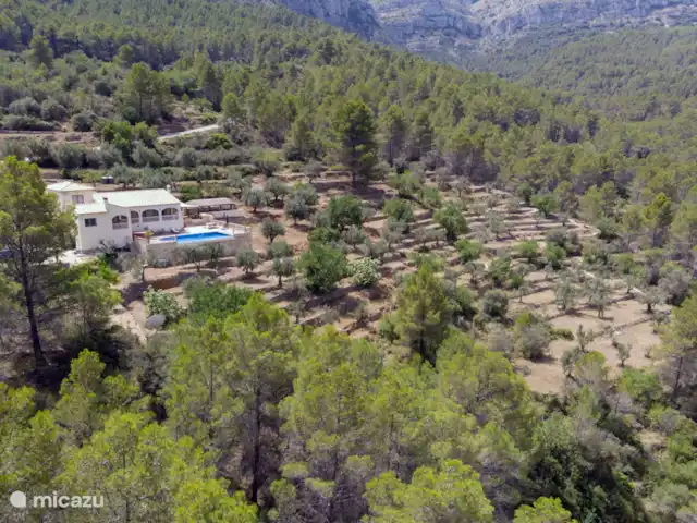 Villa Foia Vella, suite Lavandula | Espagne, Costa Blanca, Benigembla - chambres d'hôtes Calme et espace en pleine nature