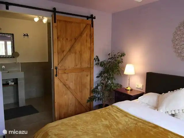 Villa Foia Vella, suite Lavandula | Espagne, Costa Blanca, Benigembla - chambres d'hôtes Chambre avec salle de bains privative