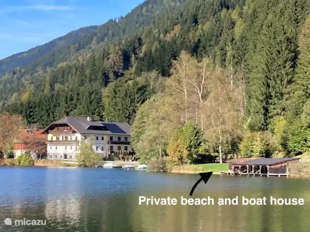 Appartement 2 chambres | Autriche, Carinthie, Feld Am See - appartement Plage privée, exclusivement pour nos clients et hangar à bateaux