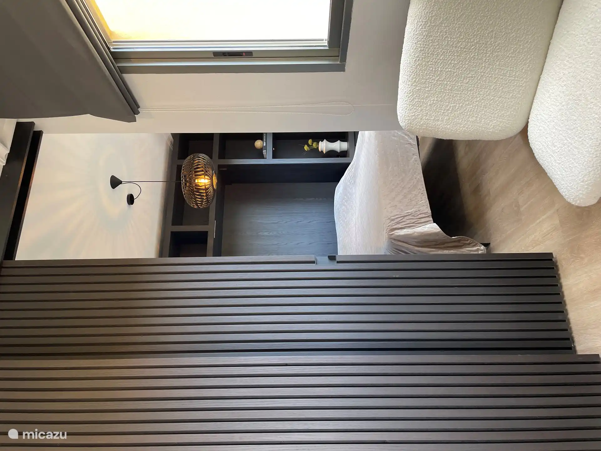 3ème chambre pouvant être fermée par paroi coulissante