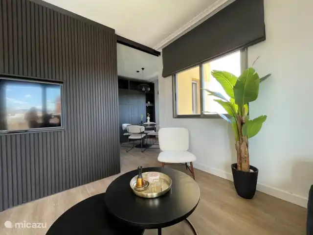 Casa Vista Al Mar | Espagne, Costa Blanca, Guardamar del Segura - appartement Depuis le séjour vous avez une vue sur la mer, les dunes et le port