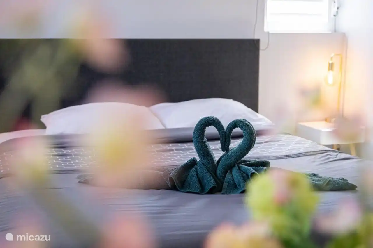 Slaapkamer met airco en 220v