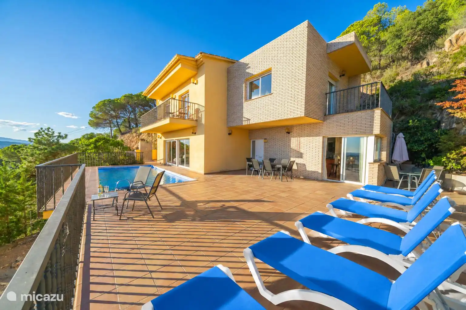Golf, España, Costa Brava, Lloret de Mar, villa Villa Mare Nostrum (12 p.) vista al mar