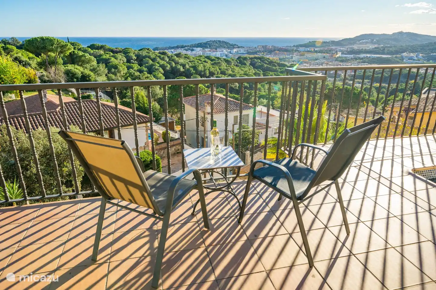 Een romantisch zitje voor twee