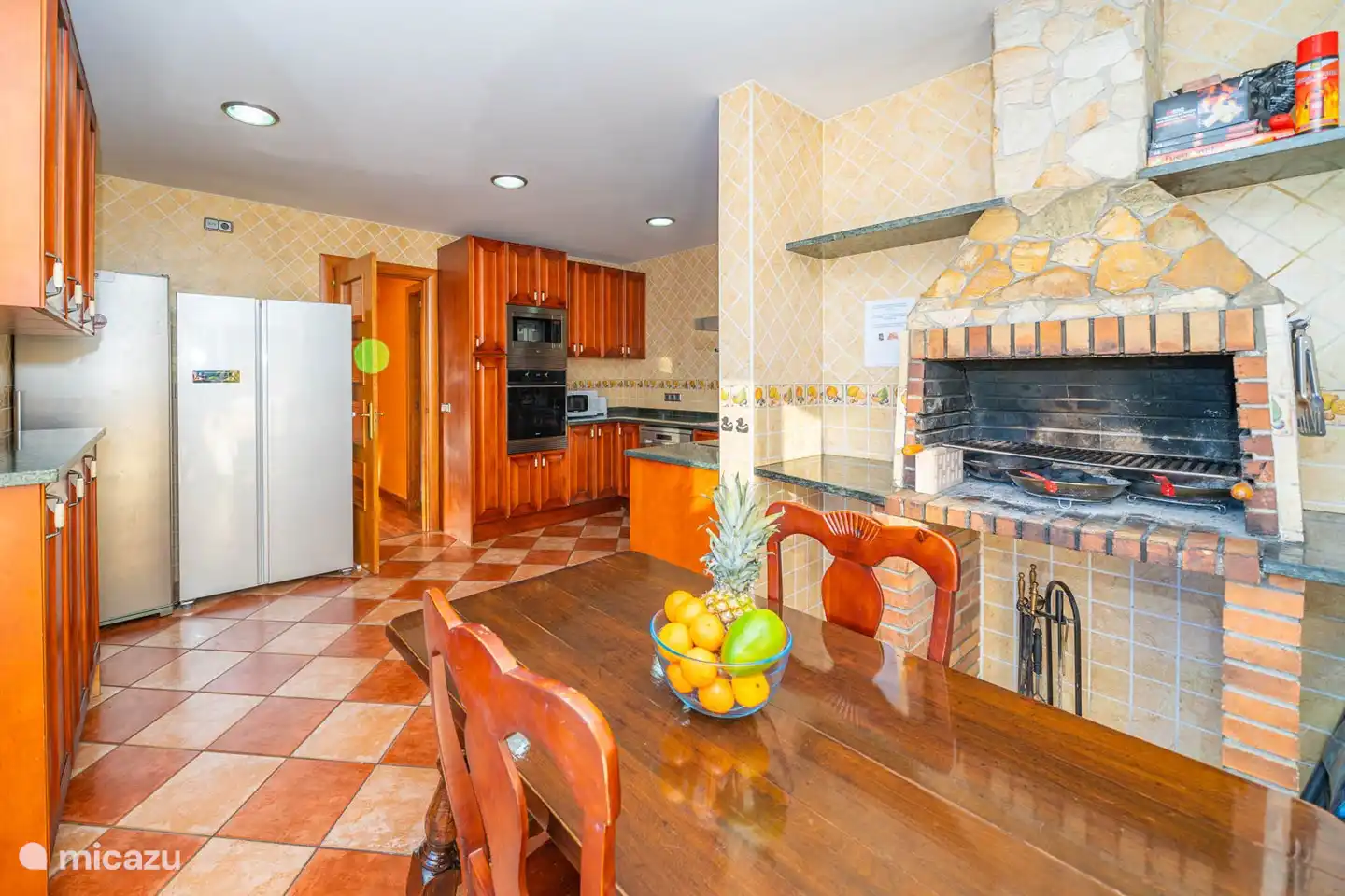 Keuken incl. BBQ - van alle gemakken voorzien