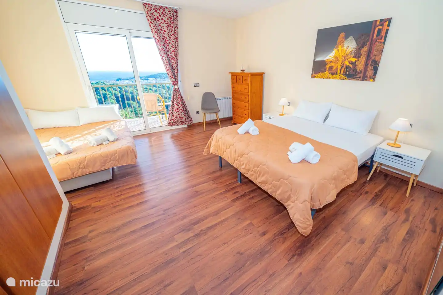 Slaapkamer 2, geschikt voor vier personen