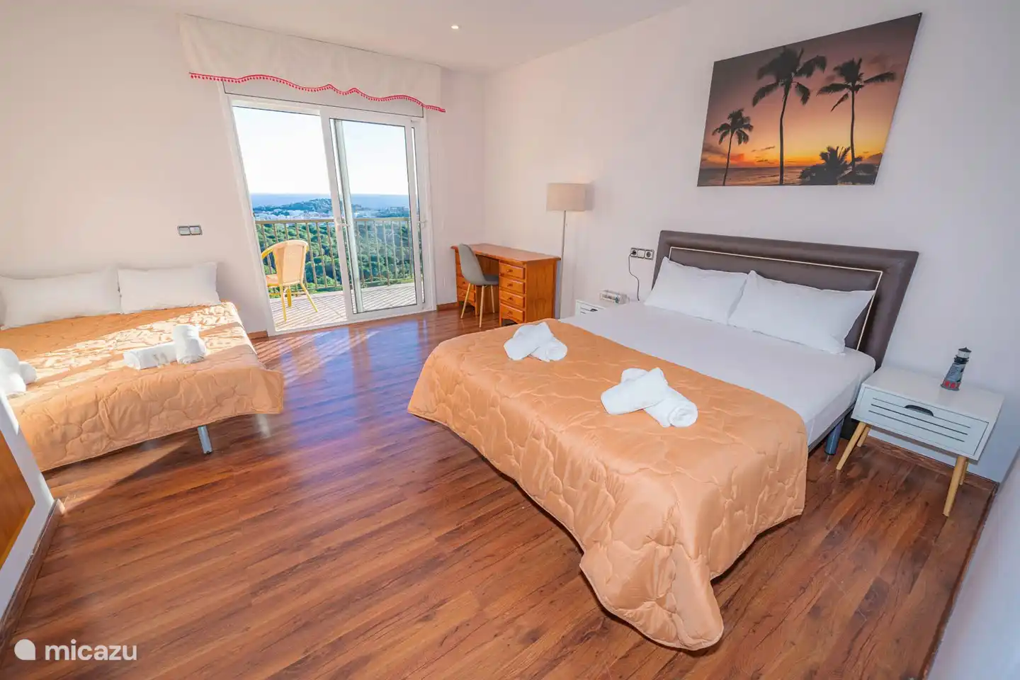 Slaapkamer 3 is dus ook geschikt voor totaal vier personen