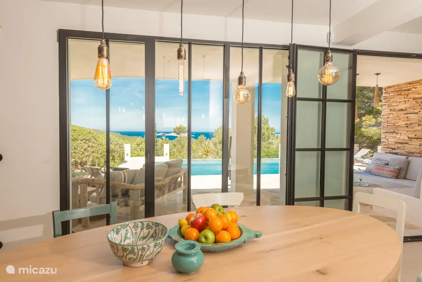 Esszimmer mit Aussicht.