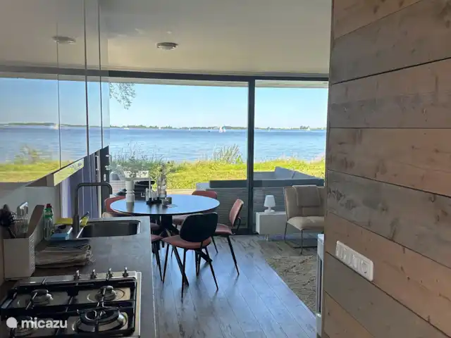 Maison du lac n°7 | Pays-Bas, Frise, Elahuizen - maison de vacances Vue depuis la cuisine