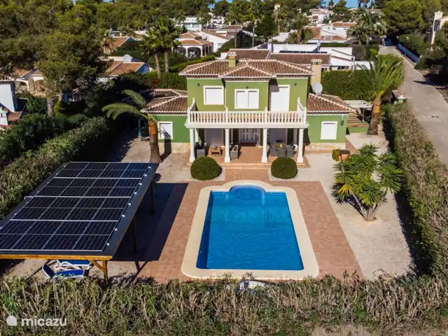 Location de Vacances Espagne, Costa Blanca, Jávea, villa - Maison Verte pas de raccordement au gaz, tout est électrique