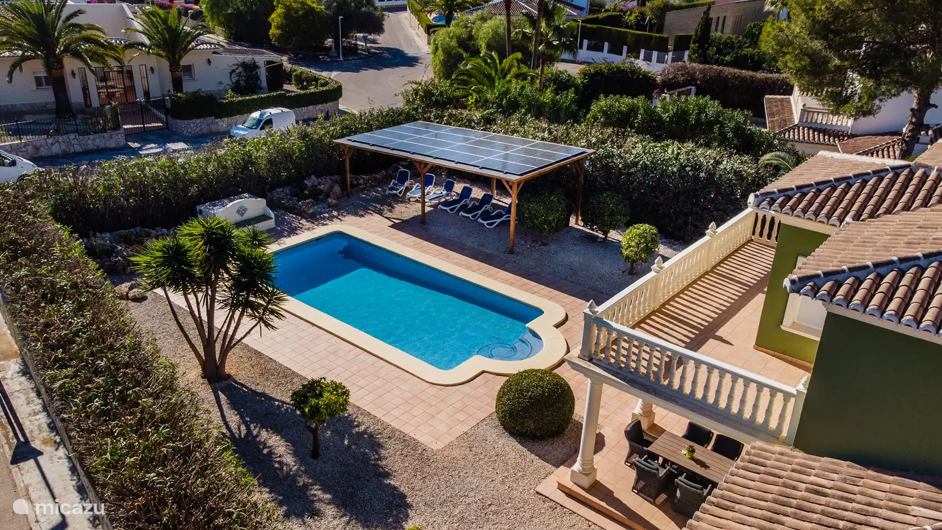 Immer Schattenmöglichkeiten im Garten