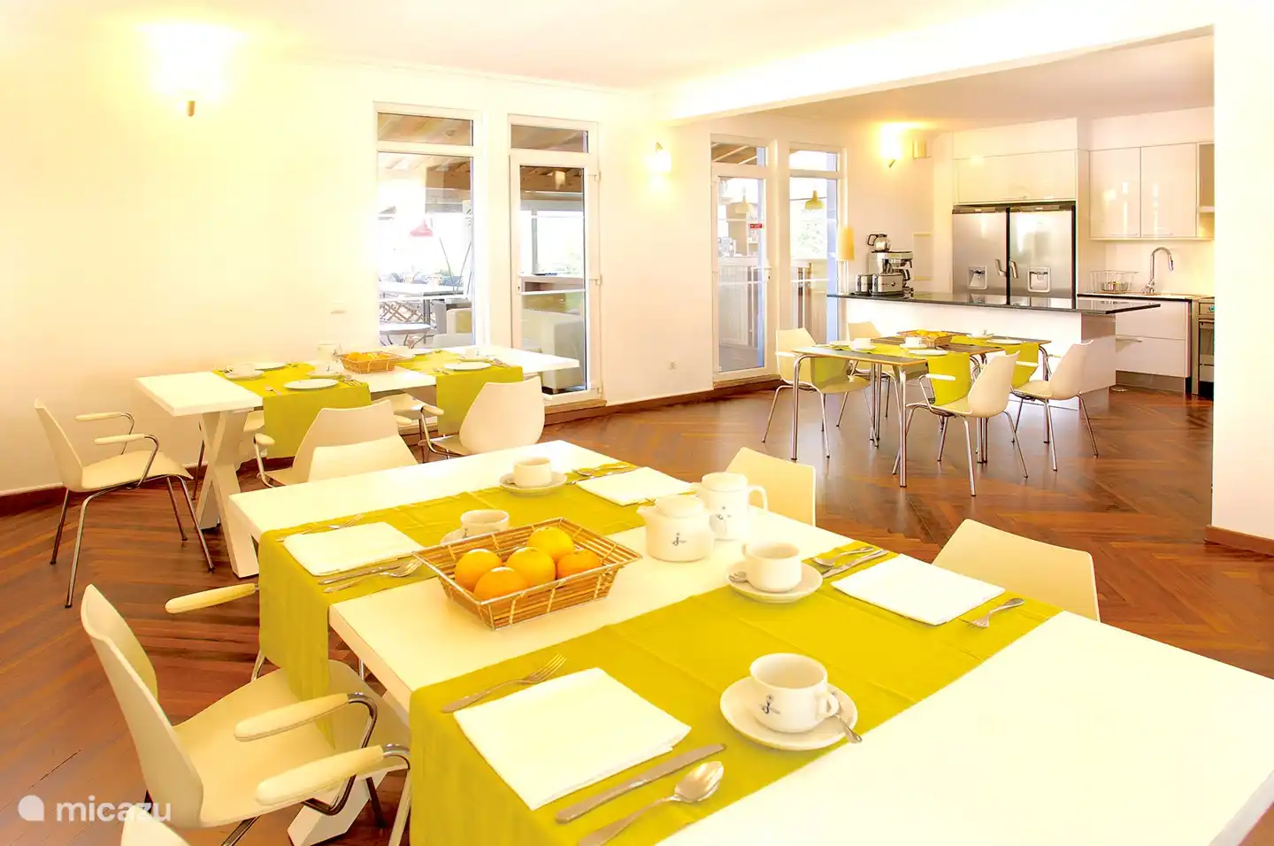 Separater Essbereich in der Nähe der Küche