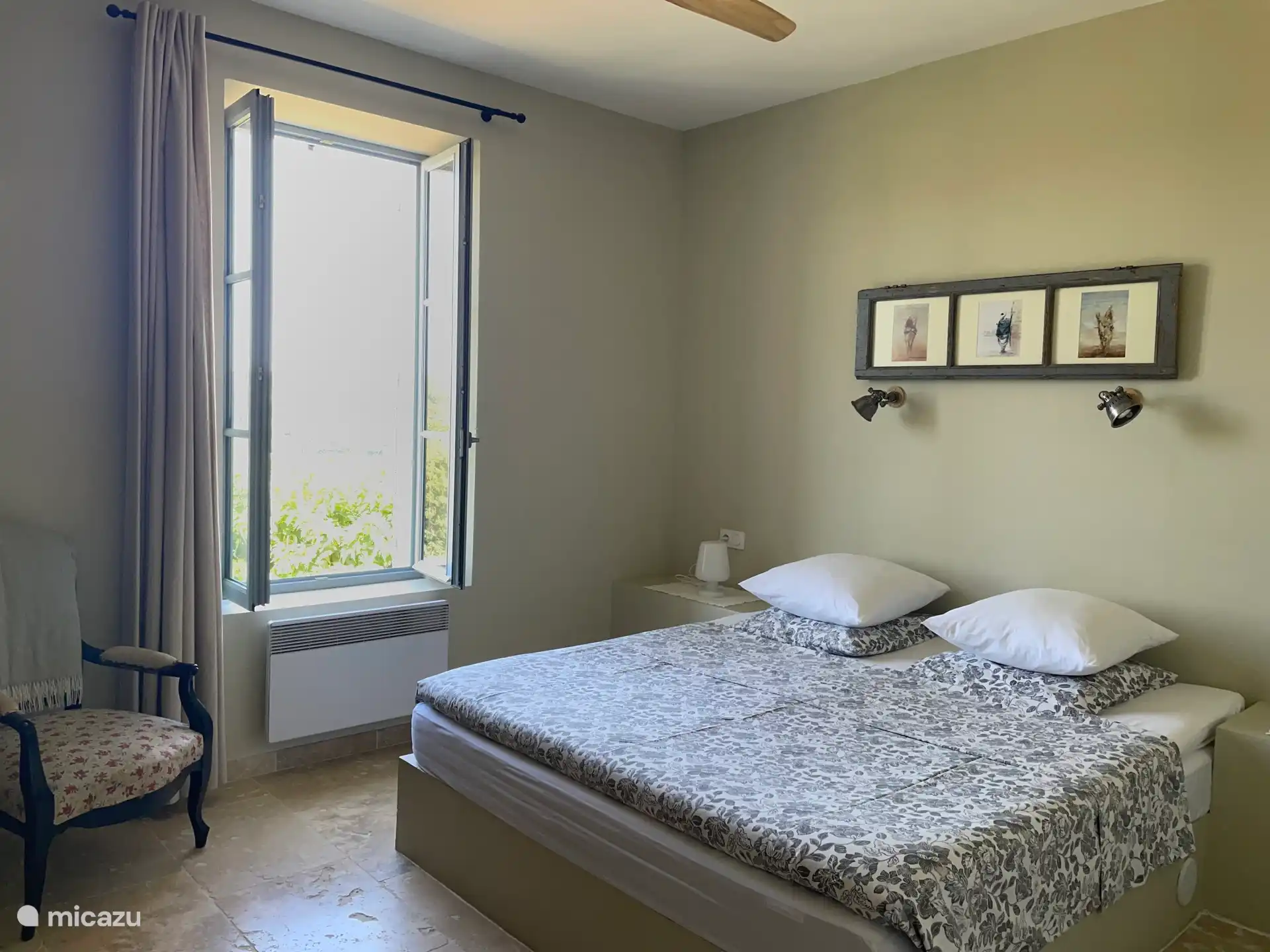 bedroom with spectacular views