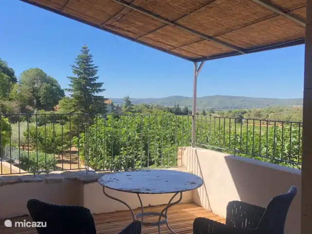 Domaine Cadignac gîte Joie de Vivre | France, Gard, Tresques  - gîte / cottage la vue depuis la terrasse