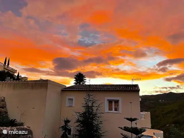 Casa Maya | Espagne, Costa Blanca, Pedreguer - villa Les meilleurs couchers de soleil d'Europe, photo prise de la villa.