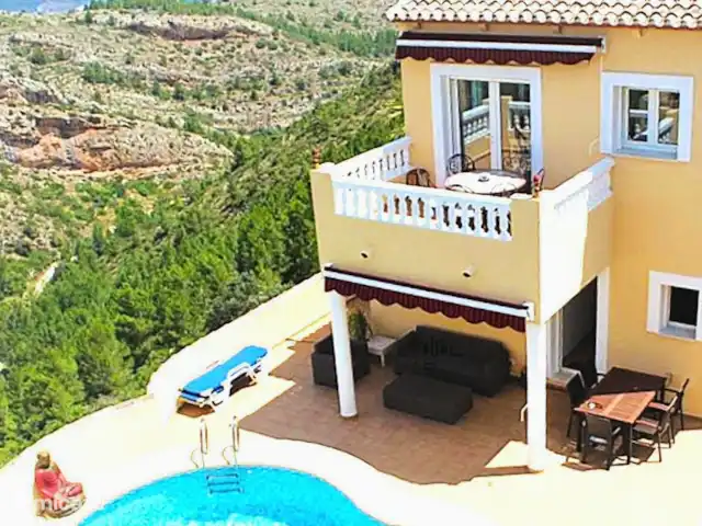 Casa Maya | Espagne, Costa Blanca, Pedreguer - villa Balcon, terrasse spacieuse avec piscine et belle vue.