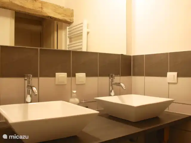 La Colline huren in Frankrijk, Maine-et-Loire, Les Bois d'Anjou - gîte / cottage badkamer