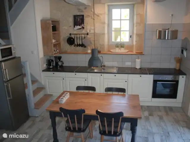 La Colline huren in Frankrijk, Maine-et-Loire, Les Bois d'Anjou - gîte / cottage keuken in La Colinne