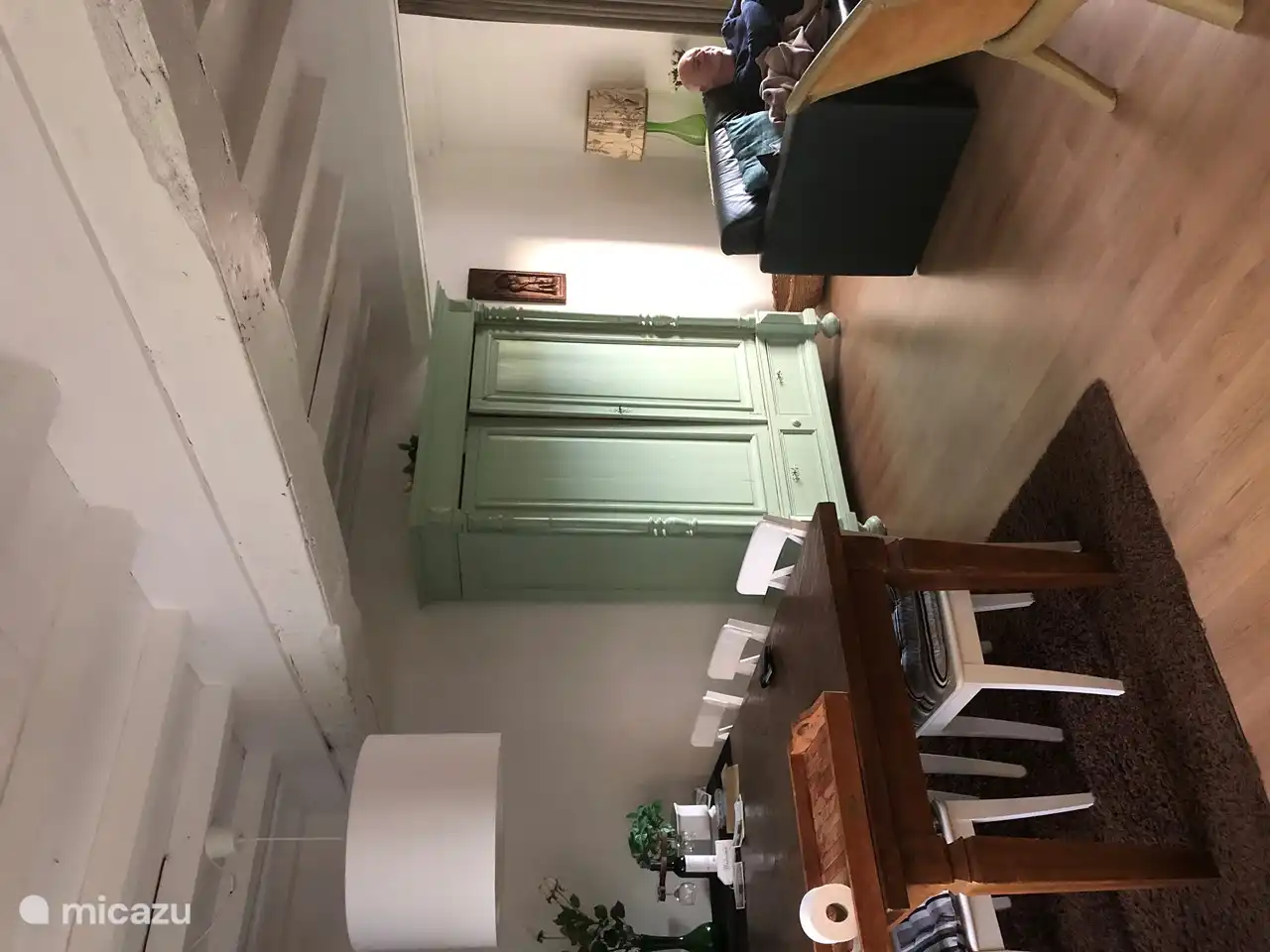 Essbereich im Wohnzimmer