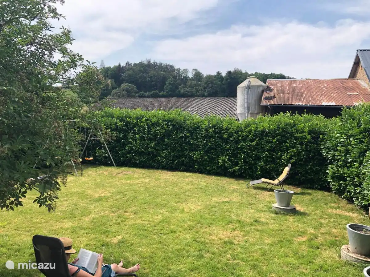 Garten auf der Rückseite