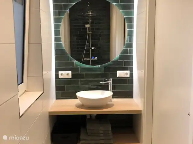 De Boschkerhook huren in Nederland, Gelderland, Vragender - vakantiehuis De badkamer met inloopdouche