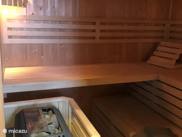 De Boschkerhook huren in Nederland, Gelderland, Vragender - vakantiehuis Het is goed toeven in de Finse sauna!