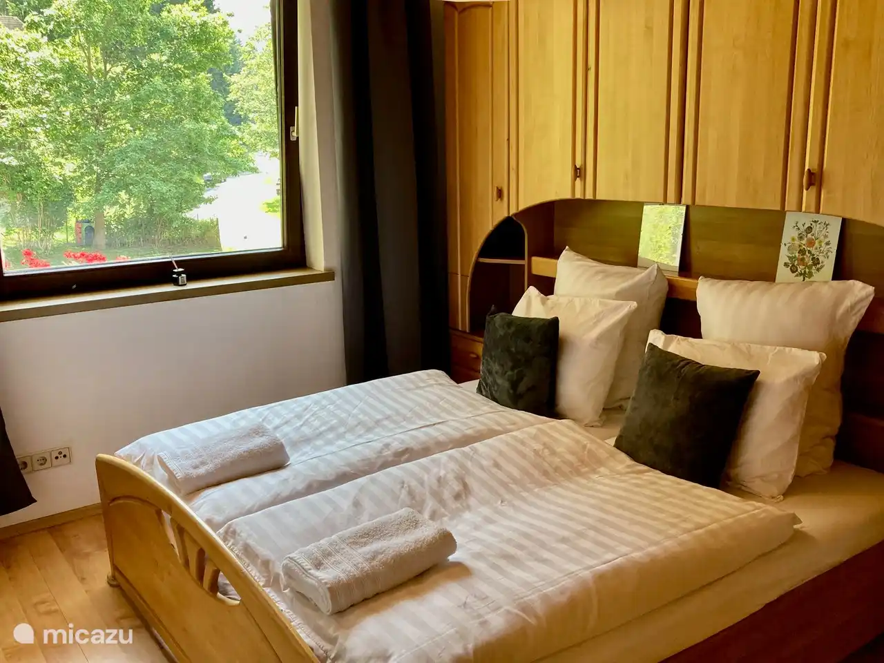 Schlafzimmer mit Aussicht