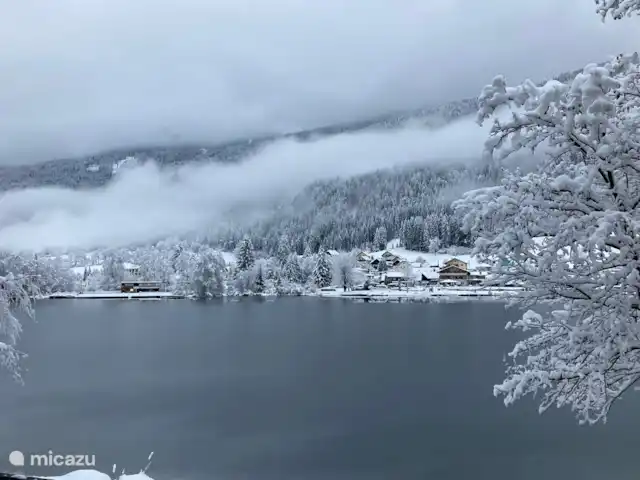 Apartamento de 1 dormitorio con balcón  en Austria, Carintia, Feld Am See - apartamento Hermosa vista, incluso en invierno.