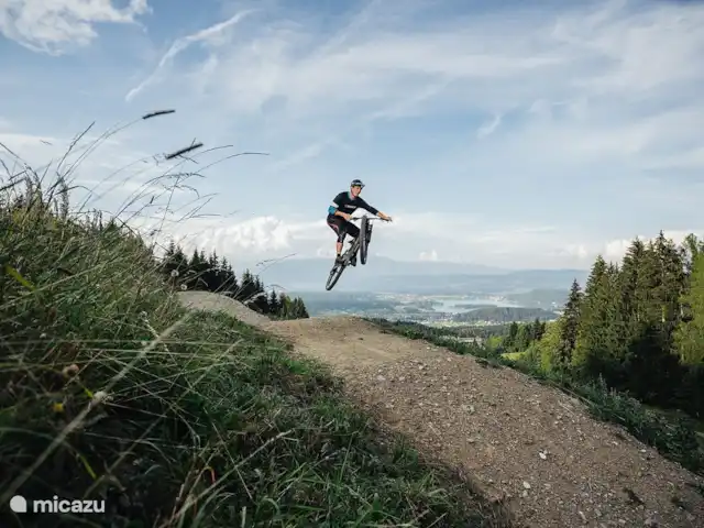 Apartamento de 1 dormitorio con balcón  en Austria, Carintia, Feld Am See - apartamento Actividades, deportes, bicicleta de montaña.