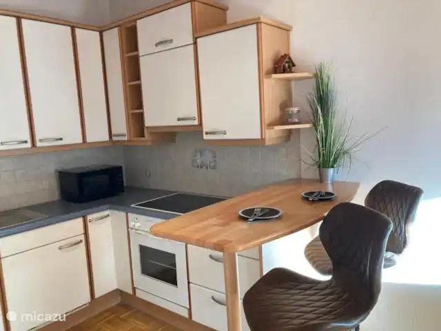 Apartamento de 1 dormitorio con balcón  en Austria, Carintia, Feld Am See - apartamento Cocina, microondas, horno, Senseo.