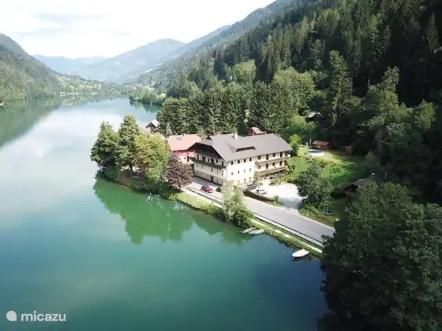 Studio avec balcon | Autriche, Carinthie, Feld Am See - appartement Situé directement sur l'Afritzer See
