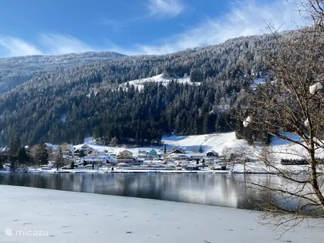Studio avec balcon | Autriche, Carinthie, Feld Am See - appartement Vue d'hiver