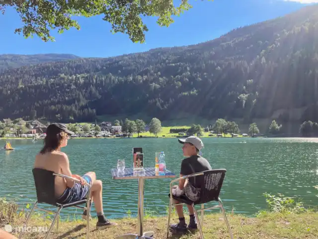 Studio avec balcon | Autriche, Carinthie, Feld Am See - appartement Terrasse relaxante au bord du lac