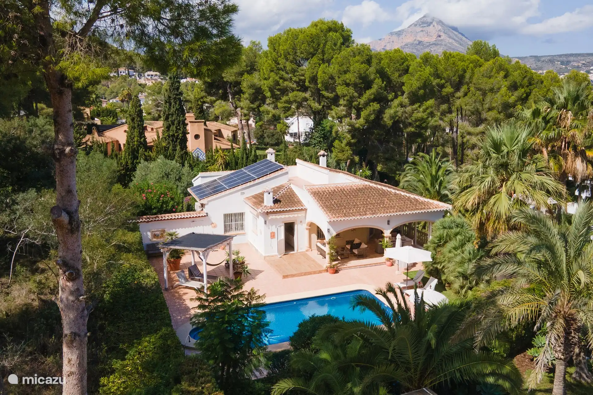 A quiet area with lots of privacy