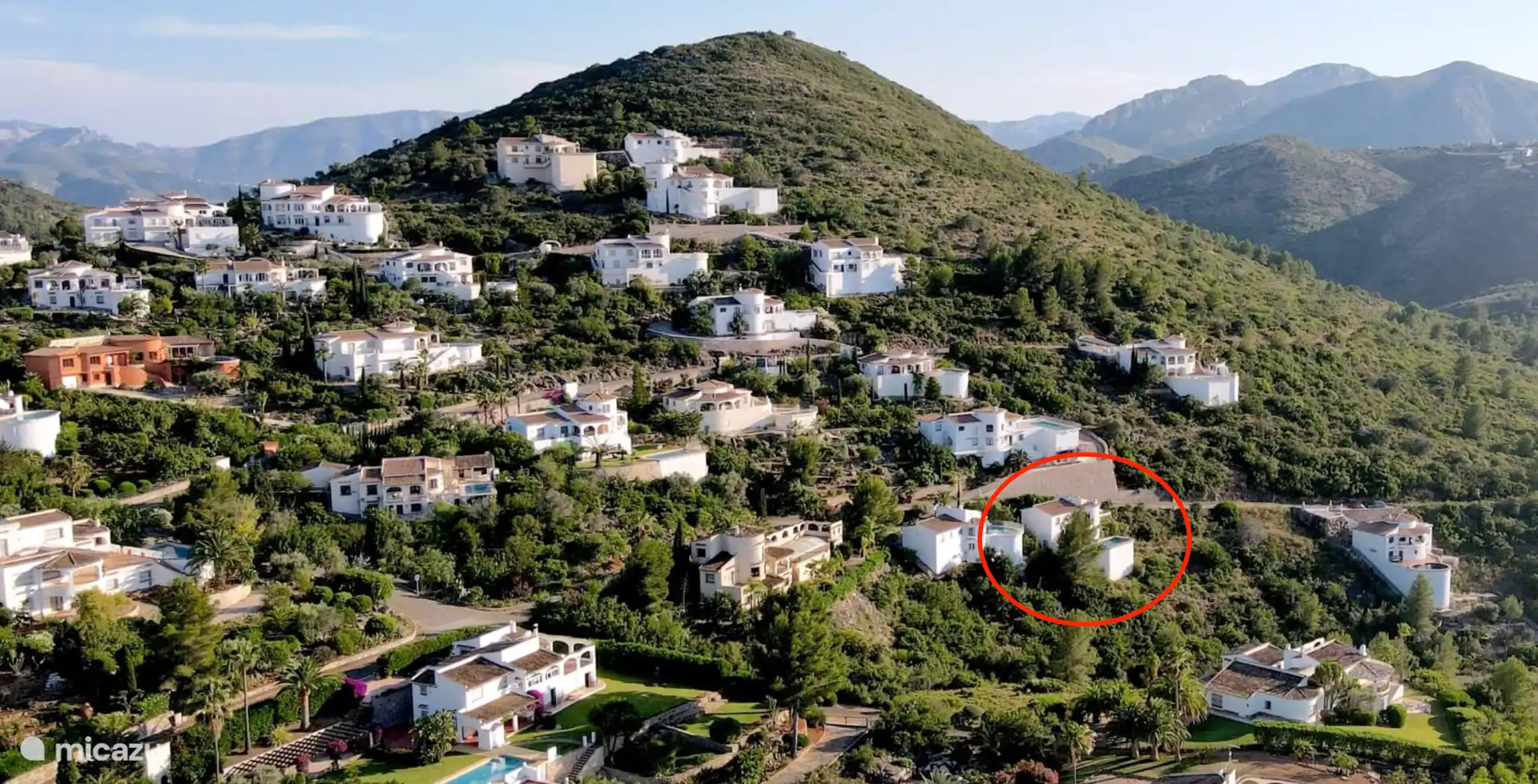 Liegende Villa Monte Pego