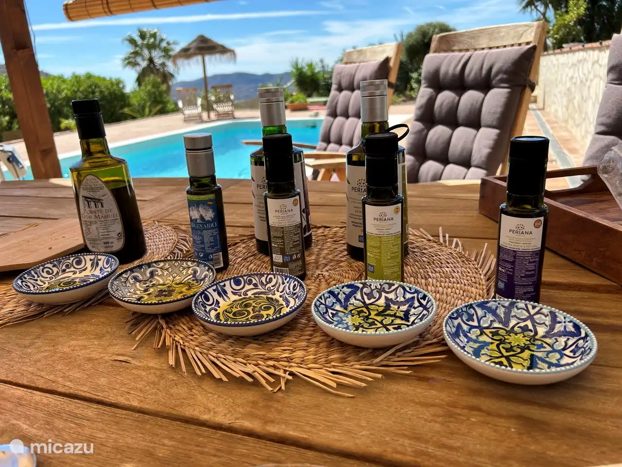 Unsere Olivenölverkostung mit Öl aus Periana