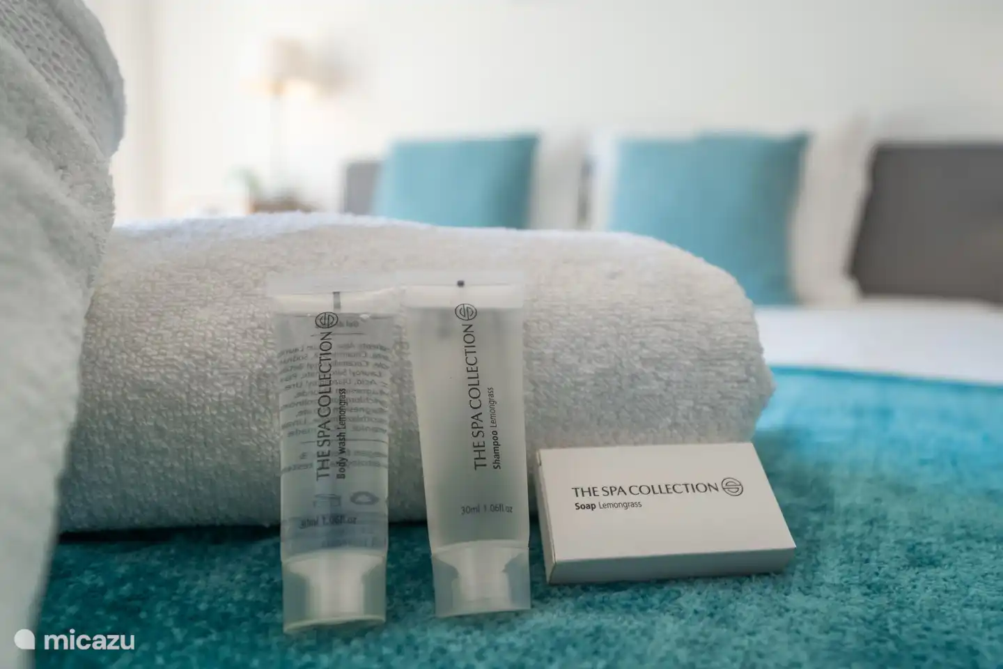 Bei Ihrer Ankunft erhalten Sie immer ein Handtuchset und unsere SPA-KOLLEKTION