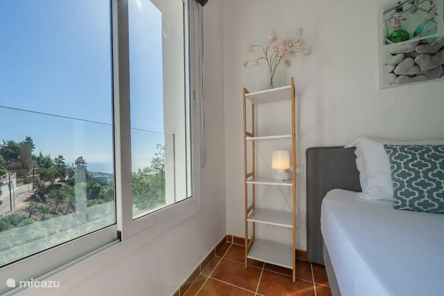 Meerblick vom Schlafzimmer