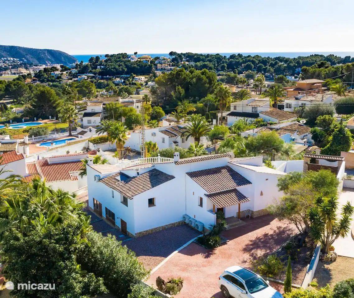 Villa Mimosa desde arriba