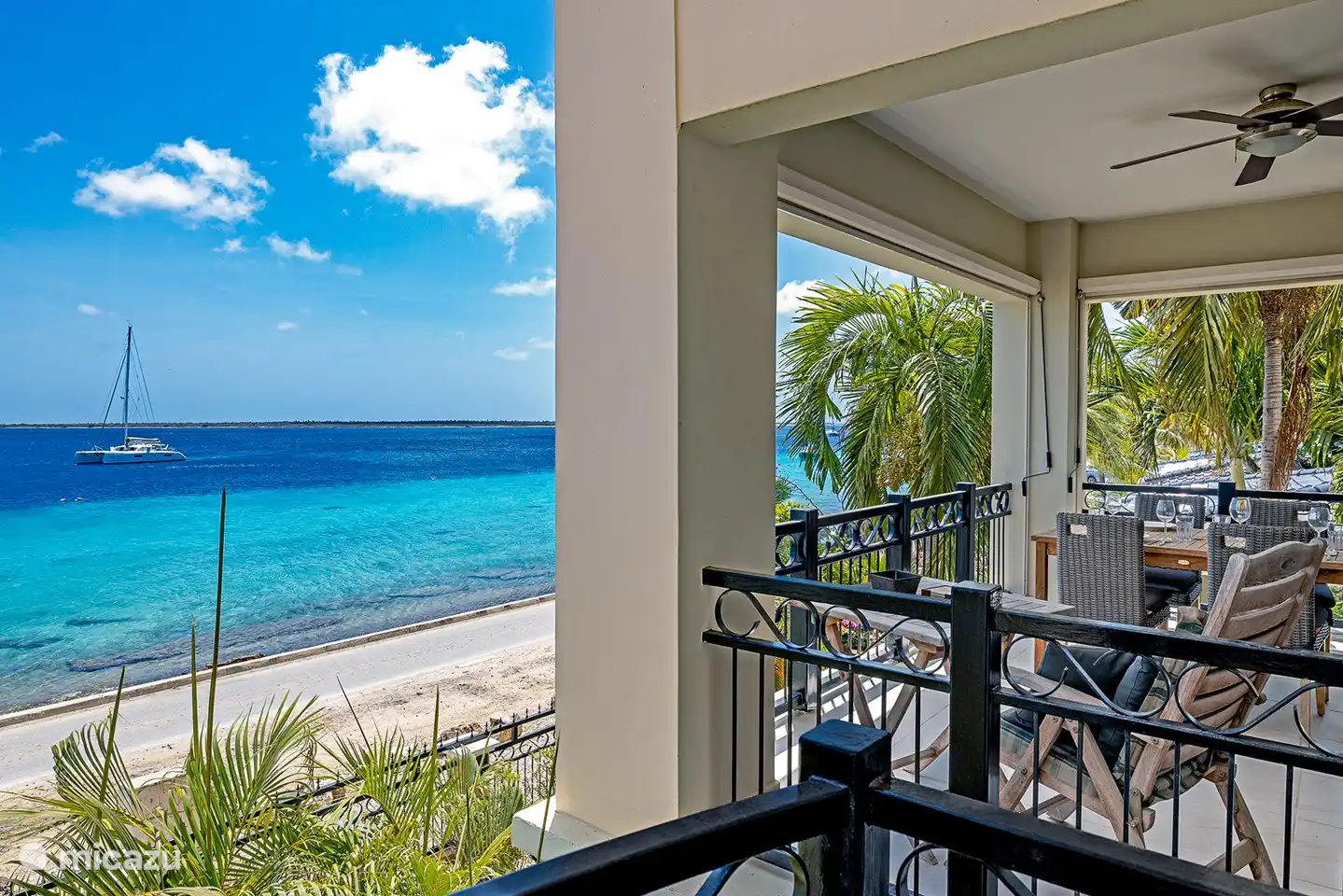 foto vanaf het 2e balkon