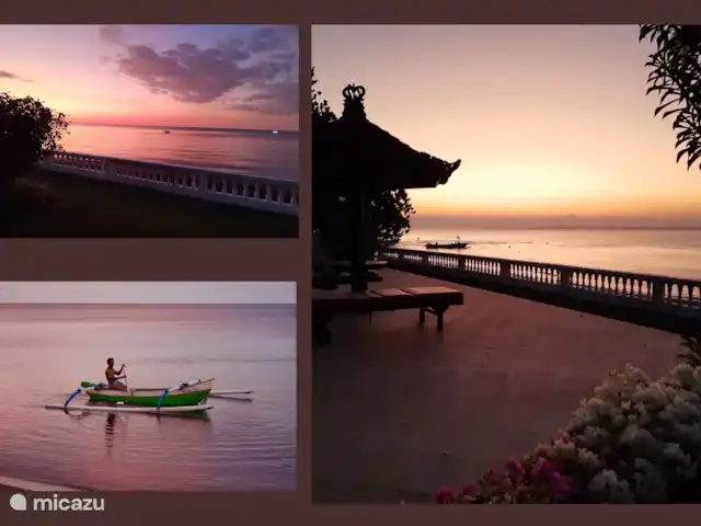 BaliSeaviewVilla Namaste&Guesthouses huren in Indonesië, Bali, Dencarik - villa Beeld zegt meer dan woorden en ja .... de kleuren zijn echt. Dit fantastische uitzicht krijgt u erbij.