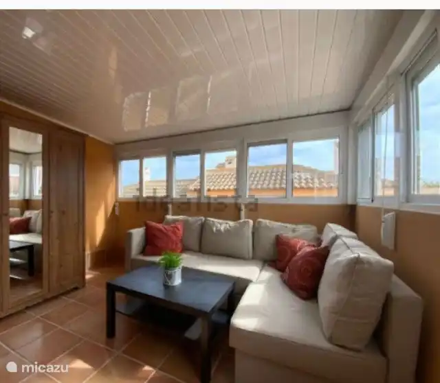 Sitz- und Schlafbereich im zweiten Stock