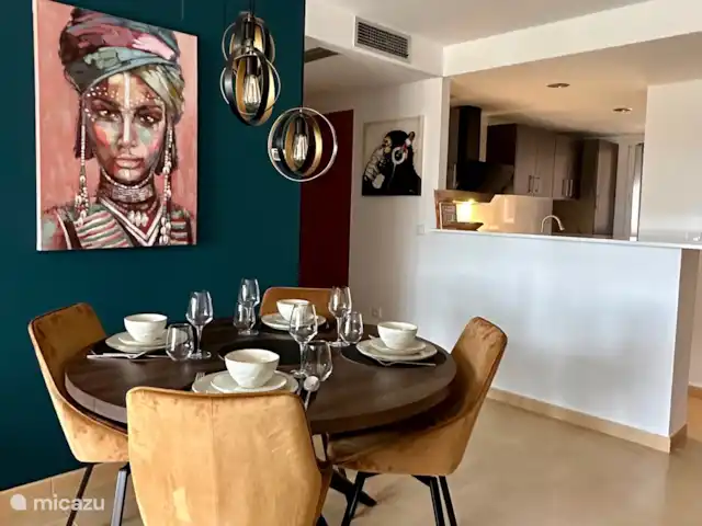 Alegria Mar Menor Golf Resort | Espagne, Costa Cálida, Torre Pacheco - appartement Cuisine semi-ouverte avec bar