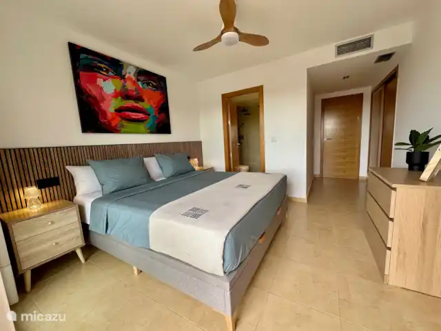 Alegria Mar Menor Golf Resort | Espagne, Costa Cálida, Torre Pacheco - appartement Grande chambre avec salle de bain attenante et grande armoire intégrée