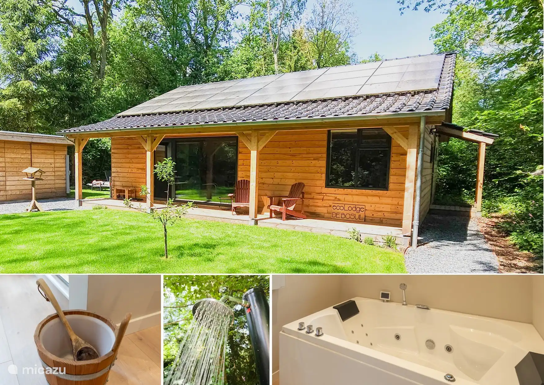 Ecolodge De Bosuil in Niederlande, Drenthe, Westerbork - Bungalow