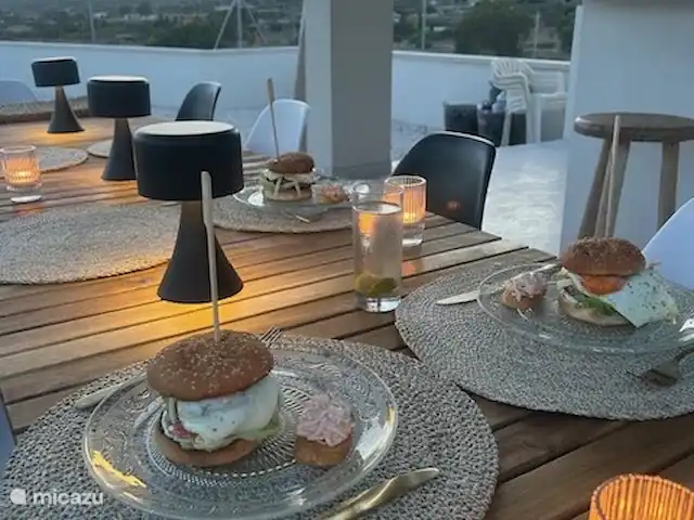 Maison de l'Arroyo | Espagne, Costa Blanca, Hondón de las Nieves - villa Table à manger à l'extérieur